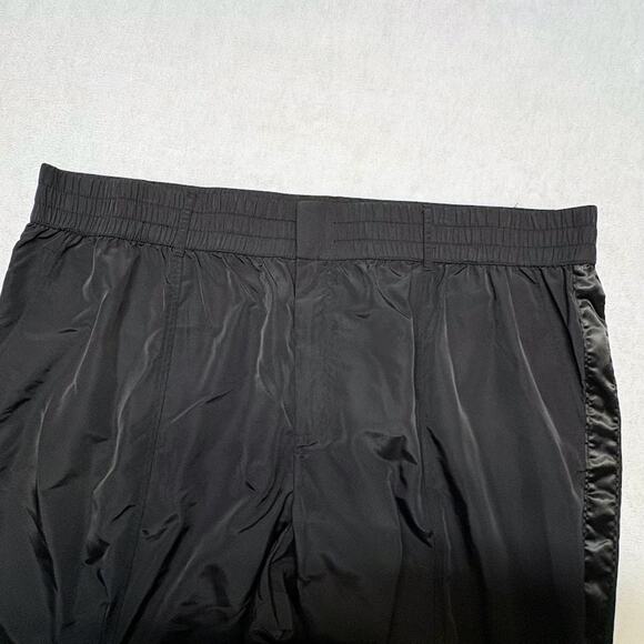 Future Collective Kahlana Brown High-Rise Nylon Ankle Zip Joggers Black Size 3X - Picture 6 of 11